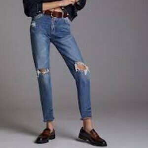 Anthropologie Pilcro Heritage Boyfriend Jeans Size 28